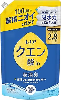 レノア クエン酸in 超消臭 さわやかシトラス(微香) 1080mL ×10 Amazon | レノア Lenor 【まとめ買い】 クエン酸in 超消臭